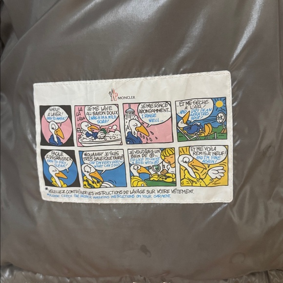 Vintage Moncler Gray Quilted Puffer Vest - Picture 10 of 12